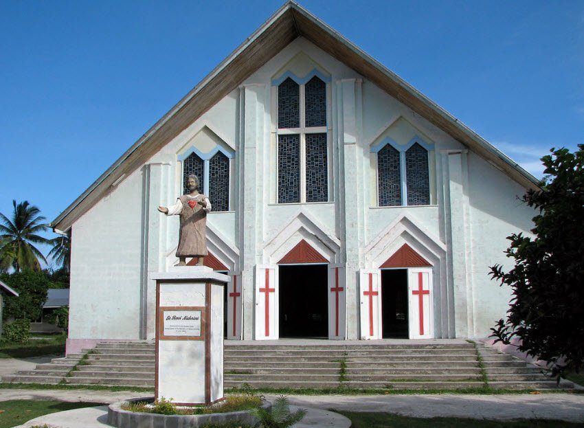 Sacred Heart Cathedral, Teaoraereke, South Tarawa, Kiribati